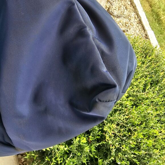 Tory Burch Billy Nylon Messenger Diaper Baby Bag Navy Crossbody Adjustable - Picture 10 of 11